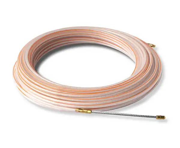 CINTA PASACABLE 30 MTS PVC PROFESIONAL ALMA ACERO