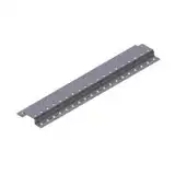 CONTRAFRENTE MODULAR Y SOPORTE BANDEJA ALTO 1700 MM