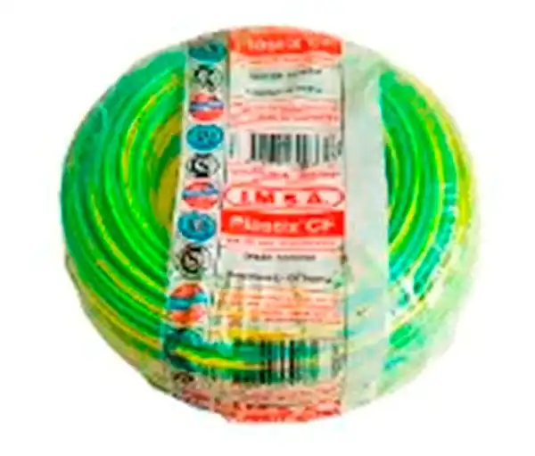 CABLE UNIPOLAR 2.50 MM2 BICOLOR X 100 MTS
