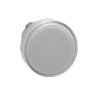 CABEZAL METALICO BLANCO P/ SEÑAL LUMINOSA LED