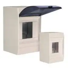 GABINETE DIN 4 POLOS PVC  EXTERIOR  C/PUERTA
