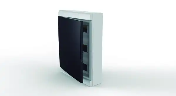 GABINETE DIN 36 POLOS PVC EXTERIOR   FUME  BLANCO