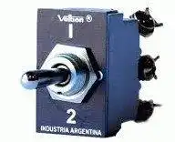 CONMUTADORA 2 X 10A  1-0-2 PALANCA METAL BORNE TORNIL       LO