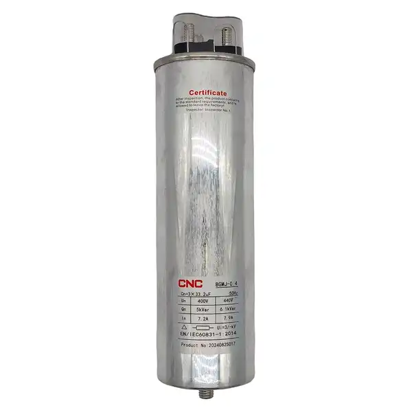 CAPACITOR TRIFASICO 5 KVAR 400V