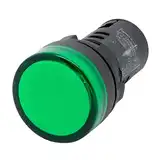 SEÑAL LUMINOSA PLASTICA LED VERDE 24 VCA VDC