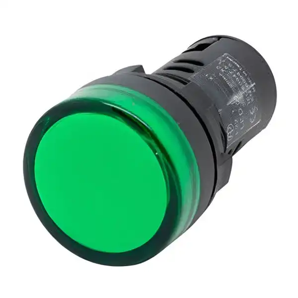 SEÑAL LUMINOSA LED VERDE 24 VCA VDC