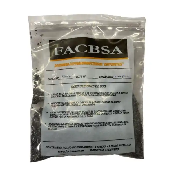 CARGA SOLDADURA 65 GRS