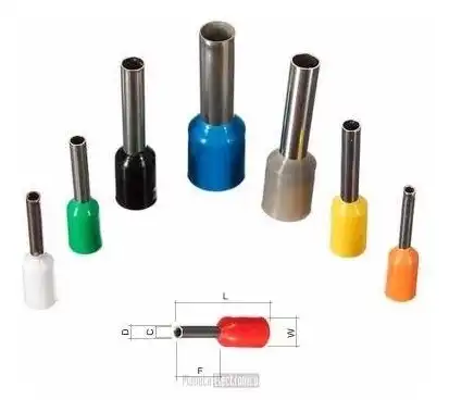 TERMINAL PREAISLADO PIN TUBULAR 1.5MM X 100U. P/2 CABLES