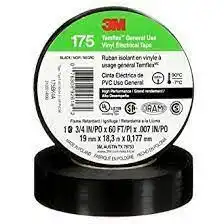 CINTA AISLADORA PVC 9 MTS NEGRO TEMFLEX 175 REFORZADA