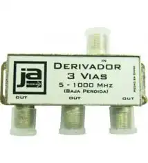 DERIVADOR CATV 3 VIAS 5-1000 MHZ