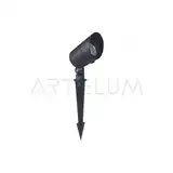 JABALINA 1L LED 5 W 830 C/VISERA NEGRO