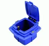 CAJA CAPSULADA VACIA 16A EMBUTIR AZUL KALOP
