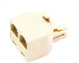 ADAPTADOR RJ45 MACHO /  2  RJ45  HEMBRAS