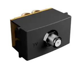 PIANO/QUADRA GRIS  TOMA TV PASANTE PIN FINO