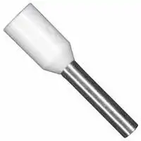 TERMINAL PREAISLADO PIN TUBULAR 0.50MM  X 100U.