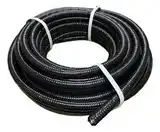 CAÑO FLEXIBLE METALICO 3/4 RE PVC NEGRO X 25 MTS