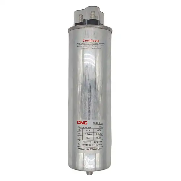 CAPACITOR TRIFASICO 12.5 KVAR 400VCA