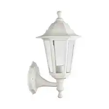 FAROL HEXA POLIPROPILENO C/SOPORTE INFERIOR BLANCO