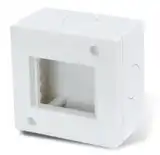 CAMBRE SIGLO 22 CAJA EXTERIOR 2 MODULOS IP40 BLANCO