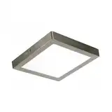 PLAFON  LED 12W 830 CALIDO CUADRADO PLATIL