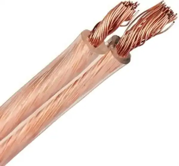 CABLE PARALELO 2X0.50 MM2  BIPOLAR  TRANSPARENTE X MTS