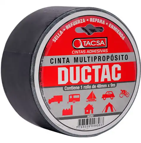 CINTA MULTIPROPOSITO 54 MTS DUCTAC  48MMX0.21MM