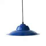 COLGANTE DE CHAPA 1 LUZ AZUL