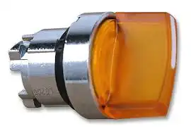 CABEZAL METALICO SELECTORA 2 POSICIONES LED AMBAR