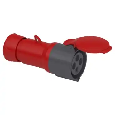 TOMA ACOPLE INDUSTRIAL 32A 3P+T  IP44