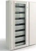 GABINETE 600x1500x300 MM C/DUCTO 300 MM PUERTA VIDRIO