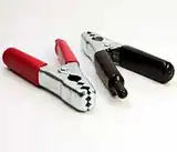 CLIP COCODRILO AISLADO 100A ROJO