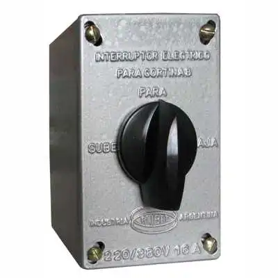 INTERRUPTOR LLAVE P/ PERSIANA EMBUTIR